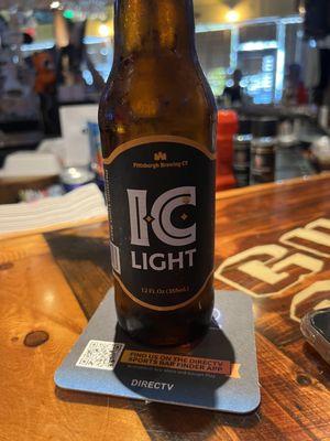 IC Light bottled beer from Pittsburgh