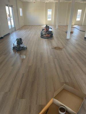 Flooring installation