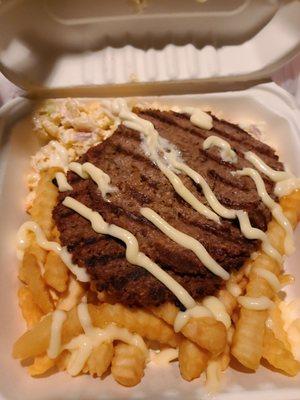 Impossible garbage plate