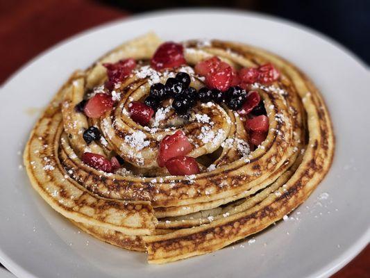 Spaghetti pancake