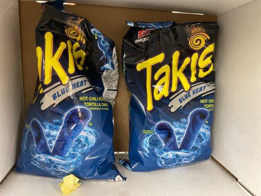 Blue Heat Takis