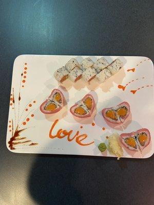 12. Tuna Love Special Roll