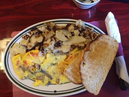 Athena Omelette with Feta and Gyro meat is excellent!