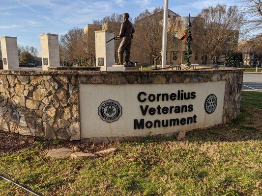 Veterans Monument, Cornelius NC