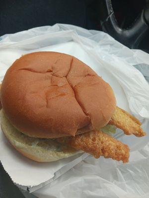 Big fish sandwich