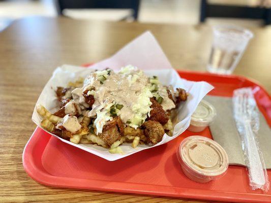 Nashville loaded cheese fries