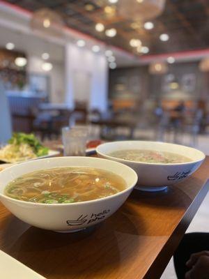 Seafood Pho and Combo Pho