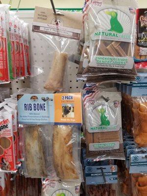 Natural dog treats