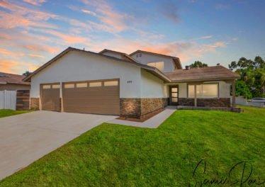 Exclusive two-story home sold in Costa Mesa, CA.