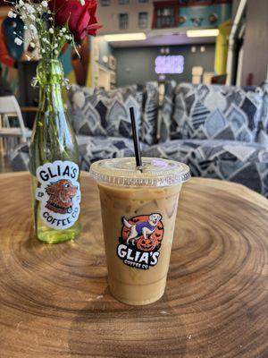 Dulce De Leche Iced Latte