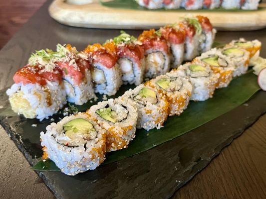 Ichiban Roll and Florida Roll