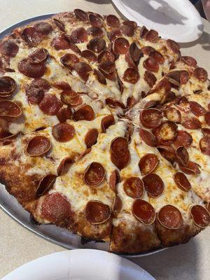 Pepperoni pizza