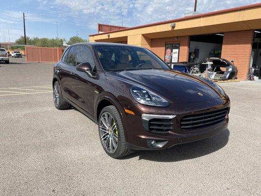 2017 Porsche Cayenne S Hybrid - Collision Repair