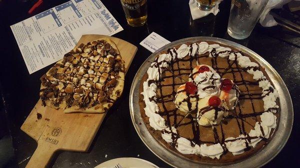 Party Cookie and Smores Flatbread