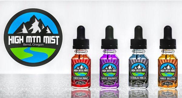 Bend's E-Juice Line! 
High Mtn Mist House House E-Juice.