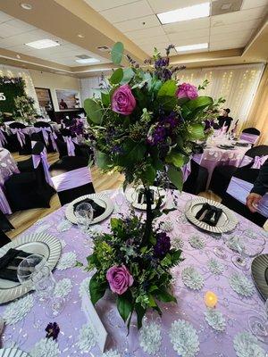 Center piece flower arrangement