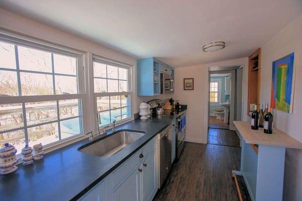 Galley Kitchen in Shepherd's Cottage