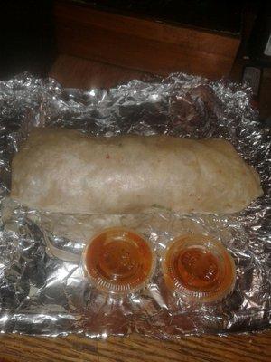 Carnitas burrito