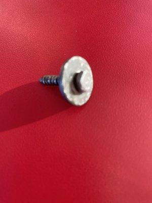 2nd nail and washer that was in my tire.