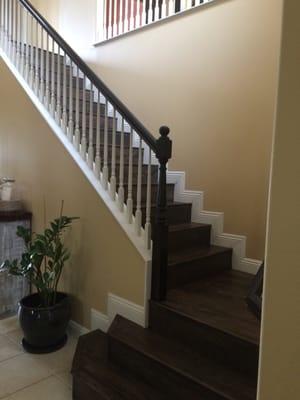 Amazing job with my floors and Staircase