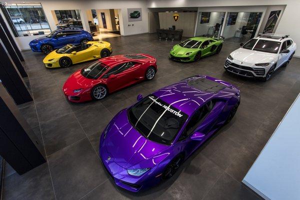 Lamborghini Houston Showroom