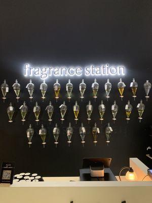 Fragrance wall