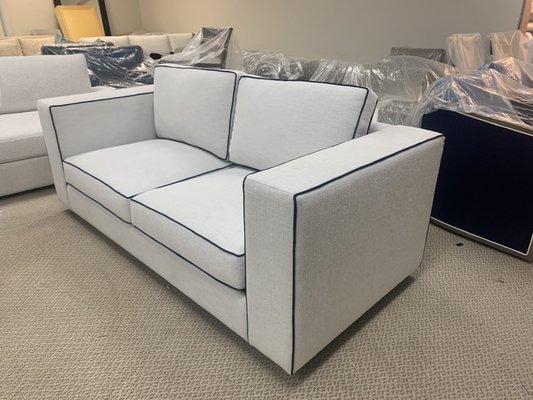 Custom storage sectional for yacht.