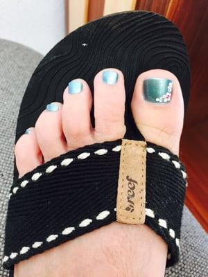 Thanks Kim for a great pedicure!