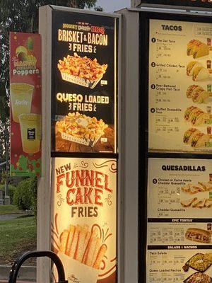 9/20/23 (wed): NEW Funnel Cake Fries!! So gooooood!