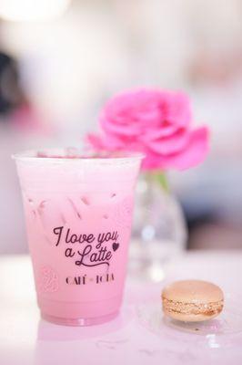 Vanilla Rose Latte