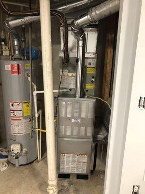 Trane furnace and coil