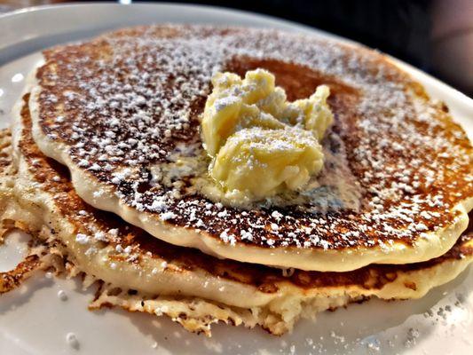 Lemon ricotta pancakes, outstanding.