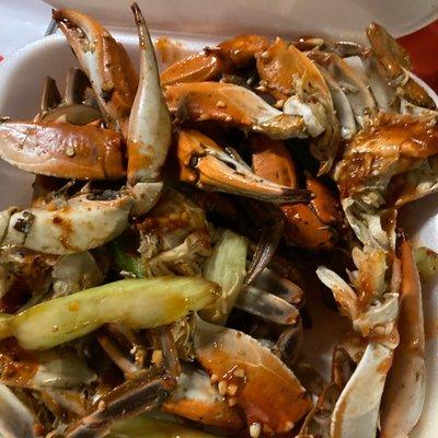 Garlic  crabs