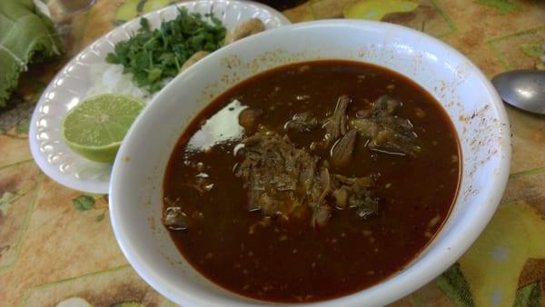 goat birria. saturdays and sundays. get there early.