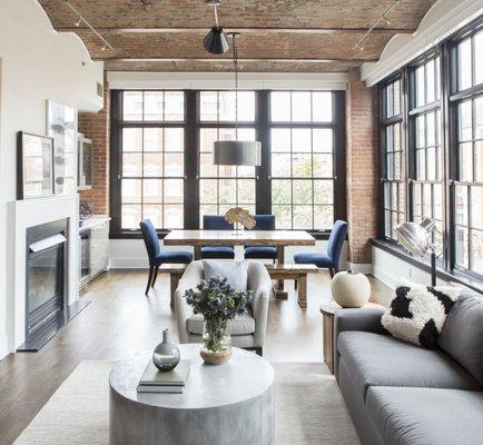 Jersey City Modern Industrial Loft