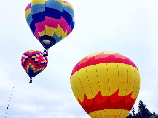 Up, up & away in my beautiful balloon!