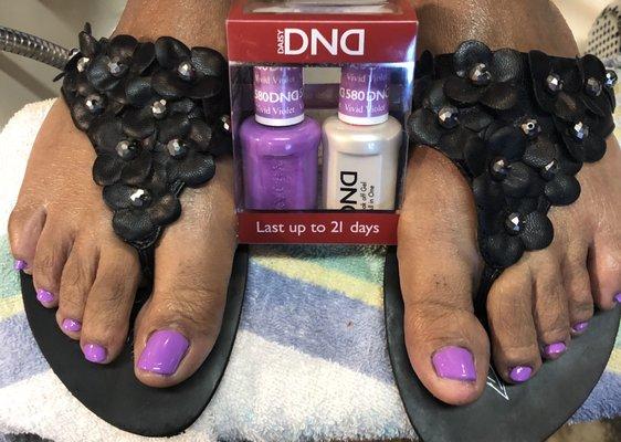 Starter Pedicure with DND Duo