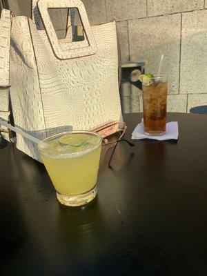 Margarita and Long Island Iced Tea