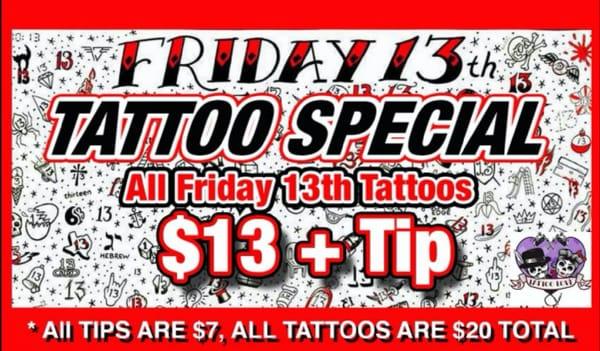 Tattoo Size 1 1/2" X 1 1/2"
 Over 50 Designs To Choose From 
 No Changes!