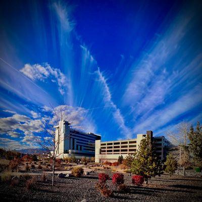 Fall afternoon sky