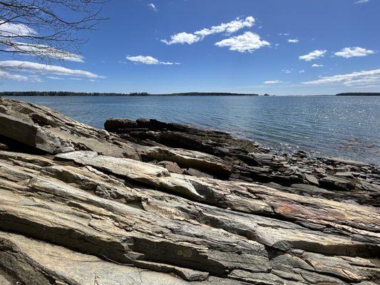 Rocky shore