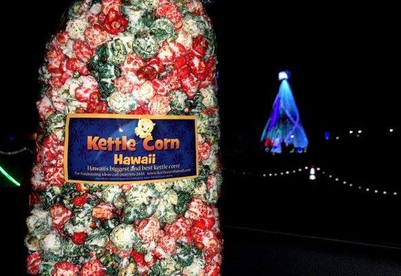 "Christmas Color Kettle Corn"