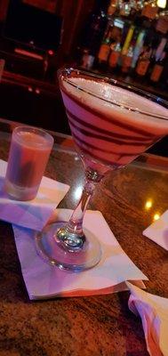 Ultimate Chocolate Martini and Thin Mint Shooter