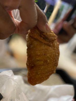 The beefiest empanada in a restaurant we've ever had