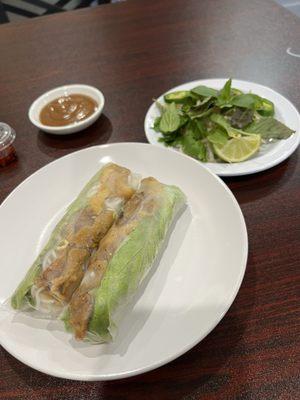 Yummy spring rolls