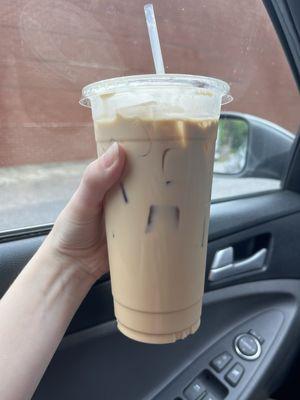 iced carmel latte