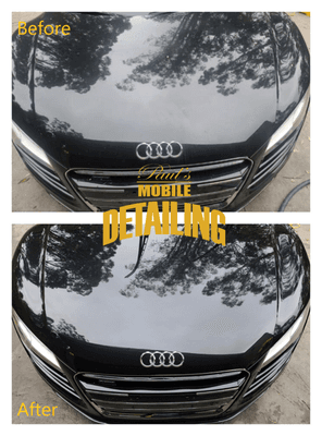 Black Car Specialist: BEFORE & AFTER Paul's Mobile Detailing