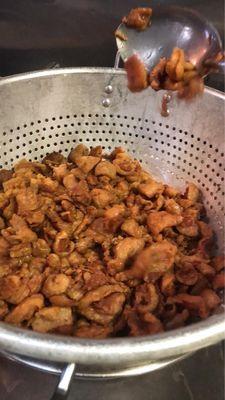 The Chicharon / Fritada is known the best in this place come and try the best chicharon