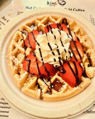 STRAWBERRY WAFFLES