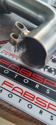 Fabspeed damaged pipe